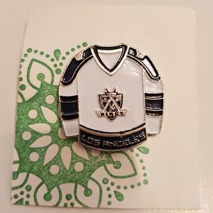 Los Angeles Kings Hockey Jersey Pin EUC